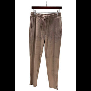 Barefoot Dreams LuxeChic Skinny Pant w/ Zips Deep Taupe - Regular